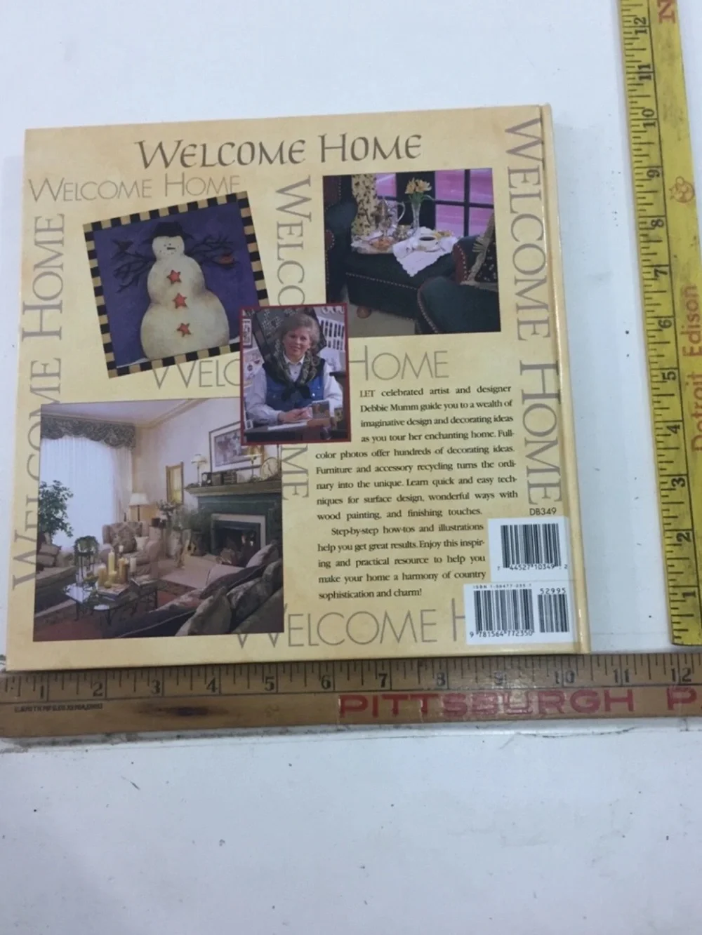 Welcome Home Debbie Mumm*Pastimes Design*Decorating*Teqniques - Crafts Book. EUC